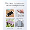 Miniatyrbilde 5 av 5: Anti-tapt Enhet Smart Rund Bluetooth Svart