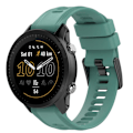 Miniatyrbild 1 av 4: Silikonklockarmband för Garmin Forerunner 935 Pine Green