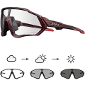 Pikkukuva 1 / 5: Pyöräilylasit Miesten Photochromic Aurinkolasit Naiset Mtb Maastopyörä Polkupyörä color 6