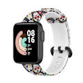 Miniatyrbillede 2 af 5: Mønstret trykt urrem i silikone, justerbar smart watch rem til Xiaomi Redmi Watch/Mi Watch Lite Multicolor I Other Xiaomi Models