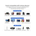 Miniatyrbillede 5 af 5: Bluetooth 5.0 Audio Adapter, M6 NFC Bluetooth Transmitter Receiver FM Transmitter 3 i 1, Trådløs Audio Receiver,