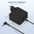Miniatyrbillede 5 af 5: Oplader til Lenovo ideapad 3 5 330 330S 320 320S 310 100 110 120S 510S 65W PC-adapter