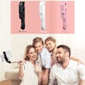 Miniatyrbillede 2 af 5: Bluetooth Selfie Stick-stativ med trådløs fjernbetjening, velegnet til selfie-videooptagelse live