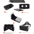 Miniatyrbilde 4 av 5: Mini Virtual Reality-briller sammenleggbare Vr-hodesett for smarttelefon