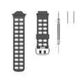 Miniatyrbillede 2 af 4: For Garmin Forerunner 310XT silikone urrem Grey Light Grey