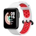 Miniatyrbillede 2 af 5: Dual-Color Hollow Silicone Watchband Rem til Xiaomi Redmi Watch 2 D Other Xiaomi Models