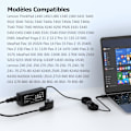 Miniatyrbillede 4 af 5: Oplader til Lenovo Thinkpad T430 T440 T440s T450 T450s T460 T470 T470S 65W Laptop Adapter