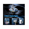 Miniatyrbillede 5 af 5: Bil FM Transmitter Bluetooth 5.0 Biloplader Pdqc3.0 Musikadapter Til Radio Aux Bluetooth P