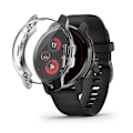Miniatyrbild 5 av 5: Farfi Watch Skyddande Fodral Tpu Plätering Smart Watch Full Coverage Skärmskydd Cover För Garmin Venu 2 Plus Golden
