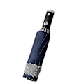 Miniatyrbillede 1 af 2: Automatisk Paraply Med Refleks Strip Refleks LED Lys Paraply Blue