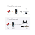 Miniatyrbillede 4 af 5: Trådløs Bluetooth 5.4 Audio Receiver 4 i 1 Bluetooth Audio Adapter til Højttaler til Hjemmet (Sort)