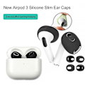 Miniatyrbilde 3 av 5: 2022 New For Airpods 3rd Silikonbeskyttelsesveske Huddeksler Øreputer for Apple Airpod pink