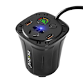 Miniatyrbillede 1 af 5: Dc 12v til Ac 110v 220v Bilkonverter Usb Strømforsyning Adapter Bil Inverter Green 220V