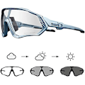 Pikkukuva 1 / 5: Pyöräilylasit Miesten Photochromic Aurinkolasit Naiset Mtb Maastopyörä Polkupyörä color 4