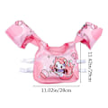 Miniatyrbillede 2 af 2: Redningsvest til børn, flydevest, undervandsbelastningskapacitet: 10-23 kg (Pink Havfrue)