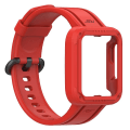 Miniatyrbild 1 av 5: för MI watch lite 1/2 Silikonband Armband Armband Slitskydd Red