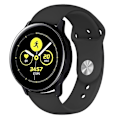 Miniatyrbillede 1 af 4: Til Samsung Galaxy Watch Active2 Bluetooth Version 40mm Smart Watch Solid Color Silikonur Black
