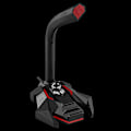 Miniatyrbillede 2 af 5: Gk Desktop 3,5 mm stik Dual Mic kondensatormikrofon Red