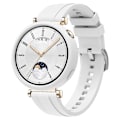 Miniatyrbild 4 av 4: Mjukt silikonarmband för Huawei Watch GT 4 41mm White
