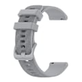 Miniatyrbilde 3 av 5: For Garmin Samsung Polar Huami Huawei 20mm Karbonfiber Silikonklokke Rem Stropp Erstatning Håndleddsrem Grey, Grey C Other Smartwatch Model