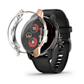 Miniatyrbild 3 av 5: Farfi Watch skyddande fodral Tpu plätering Smart Watch Full Coverage skärmskydd Cover för Garmin Venu 2 Plus Silver