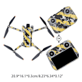 Miniatyrbilde 4 av 5: Pvc-klistremerker for Mini 3 Pro-skjerm, fjernkontrollklistremerker, ripebestandige Bundle 3 Without screen contr