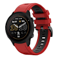 Miniatyrbillede 1 af 4: Silikoneurrem til Garmin Forerunner 955 Red Black