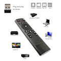 Miniatyrbild 2 av 5: Trådlös Iptv-röstfjärrkontroll med luftmus för Android Box Q5 2,4g White