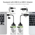 Pikkukuva 3 / 4: Type C & Usb 3.0 Uros Sata 22Pin 2.5\" Kiintolevy Ssd-sovitinkaapeli