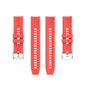 Miniatyrbild 2 av 4: För Huawei Watch GT 2 42mm armband med silverspänne Red