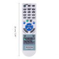 Miniatyrbilde 5 av 5: Fjernkontroll for NEC-projektor RD-448E V260X+ V300X+ V260 RD-443E LT180+ LT280 LT380 M230 RD-450C M260XC NP-projektor