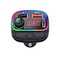 Pikkukuva 2 / 5: Auton FM-lähetin Auton Bluetooth-sovitin Mp3-musiikkisoitin LED-taustavalon kanssa