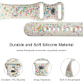 Miniatyrbild 2 av 5: Klockarmband för Apple Watch Series 9 8 7 41mm/SE (2023) SE (2022) 6 5 4 SE 40mm/3 2 1 38mm, 8-spänne Multicolor F Apple Watch Series 9 4