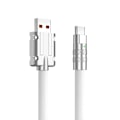 Pikkukuva 1 / 5: 120w Type C -kaapeli lataukseen ja tiedonsiirtoon Type-c-älypuhelimille White