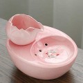 Pikkukuva 1 / 4: Keraaminen lemmikkieläinten vesiannostelija - Lotus pystysuora kissan juomalähde pink