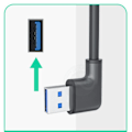 Miniatyrbild 3 av 5: USB-förlängningskabel USB3.0-förlängningssladd Snabb dataöverföring Laddningskablar