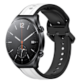 Miniatyrbild 1 av 4: Konvex Loop Silikonrem för Xiaomi MI Watch S1 White Black
