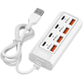 Pikkukuva 1 / 5: Usb C Hub Multiporttisovitin, 8-porttinen [4Usb+4Pd] 25W 5V:n USB-laitteille