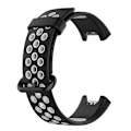 Miniatyrbillede 4 af 5: Dual-Color Hollow Silicone Watchband Strap Replacement for Xiaomi Redmi Watch 2 B Other Xiaomi Models