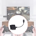 Miniatyrbild 5 av 5: Usb-port spelkontrollkonverter P2 till P3 adapterkonverterkabel