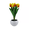 Miniatyrbillede 1 af 3: LED Tulipan Sengelampe til skrivebord - sikker læselampe til bryllup eller Valentinsdag H