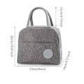 Miniatyrbilde 2 av 5: Matpose, Piknikpose, Matpose, Termopose, Liten Lunsjpakke, Kjølebag, Mini, Liten, isolerende bag for jobb, skole og på farten, utflukt