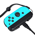 Pikkukuva 3 / 5: 1 pari kahvaa latausteline latausasema Switch Joycon -peliohjaimelle