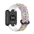 Miniatyrbillede 1 af 5: Mønstret printet urrem i silikone - Justerbar smart watch rem til Xiaomi Redmi Watch/Mi Watch Lite Multicolor D Other Xiaomi Models