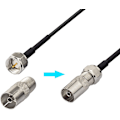 Miniatyrbilde 3 av 5: FM-radioantenne 75 ohm F-adapter antennemagnetisk base med 5 meter forlengelseskabel