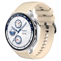 Miniatyrbillede 4 af 5: For Oppo Watch X udskiftning blød silikone rem justerbar urrem Beige