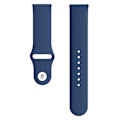 Miniatyrbild 2 av 4: För Samsung Galaxy Watch Active2 Bluetooth Version 40mm Smart Watch Solid Color Silikon Armband Blue