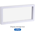 Miniatyrbild 3 av 4: Flytande Ram Displayställ 3D-Box white