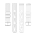 Miniatyrbilde 3 av 4: For Xiaomi Haylou Solar LS01/ID205/Willful SW021 Universal Grid Texture Replacement White, White B Other Smartwatch Model