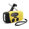 Miniatyrbilde 1 av 5: Høy kvalitet engros håndsveiv radio Solar håndsveiv radio nødhåndsveiv radio Golden